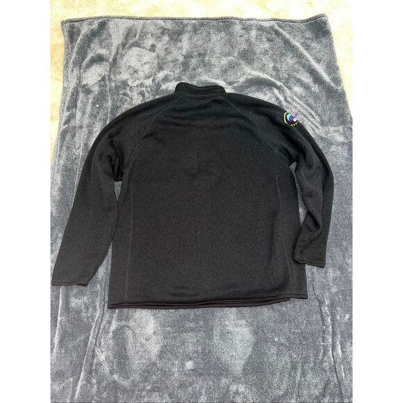 Patagonia Men’s XXL Black 1/4 Zip Fleece Pullover Jacket